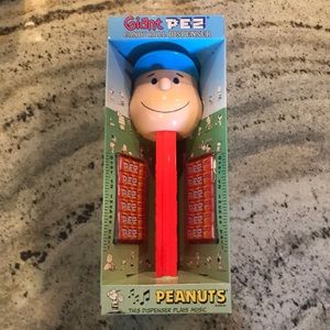 Charlie Brown Giant Pez in box